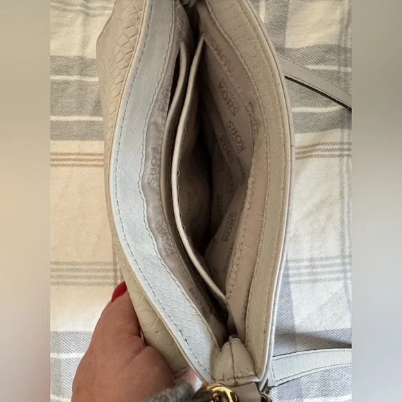 Michael Kors Beige Crossbody Bag - Picture 8 of 10